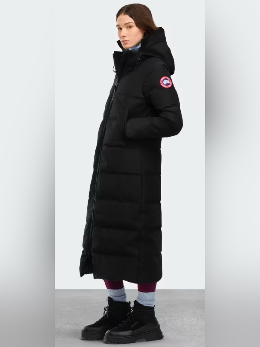Canada Goose Mystique long Down Puffer Parker black NWT